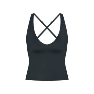 NikeSKIMS SHINE V-NECK TANK | DARK TEAL