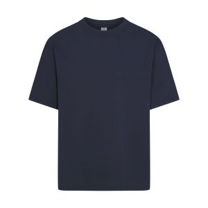 HEAVYWEIGHT COTTON MENS RELAXED T-SHIRT | BLUE BLACK
