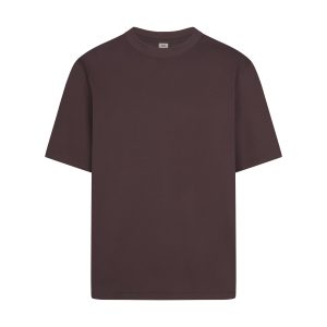 HEAVYWEIGHT COTTON MENS RELAXED T-SHIRT | RAISIN