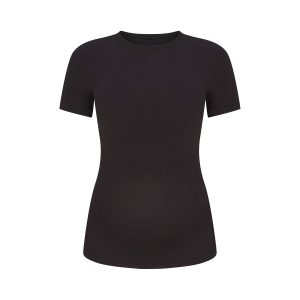 COTTON JERSEY MATERNITY T-SHIRT | SOOT