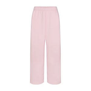 COTTON FLEECE CLASSIC STRAIGHT LEG PANT | CHERRY BLOSSOM