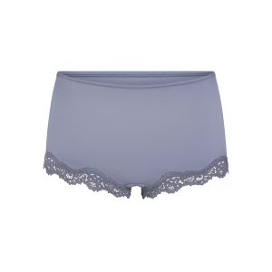 FITS EVERYBODY LACE BOY SHORT | SLATE TONAL