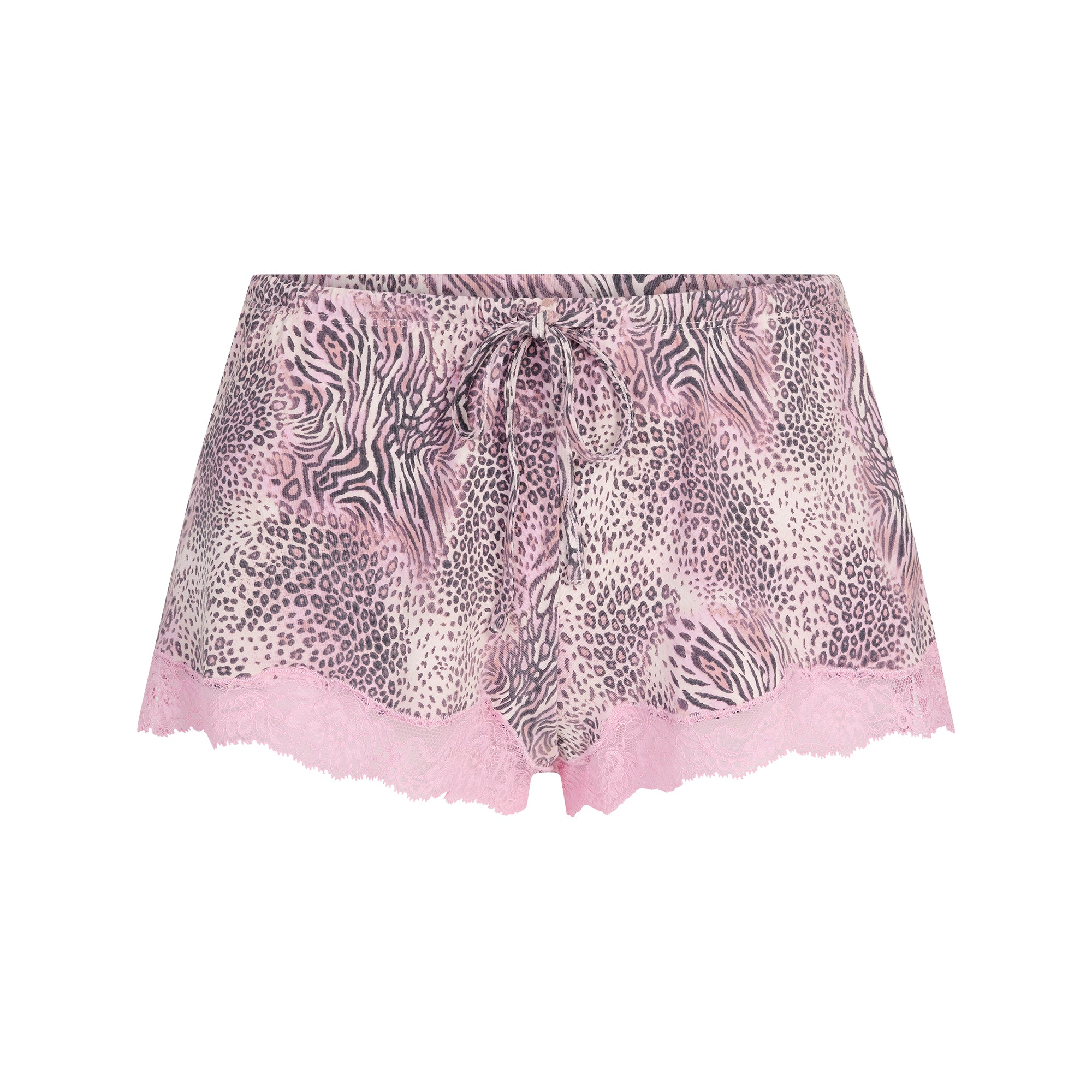 SKIMS SLEEP LACE CAMI AND SHORT SET | BLOOM MINI MULTI ANIMAL - Image 7