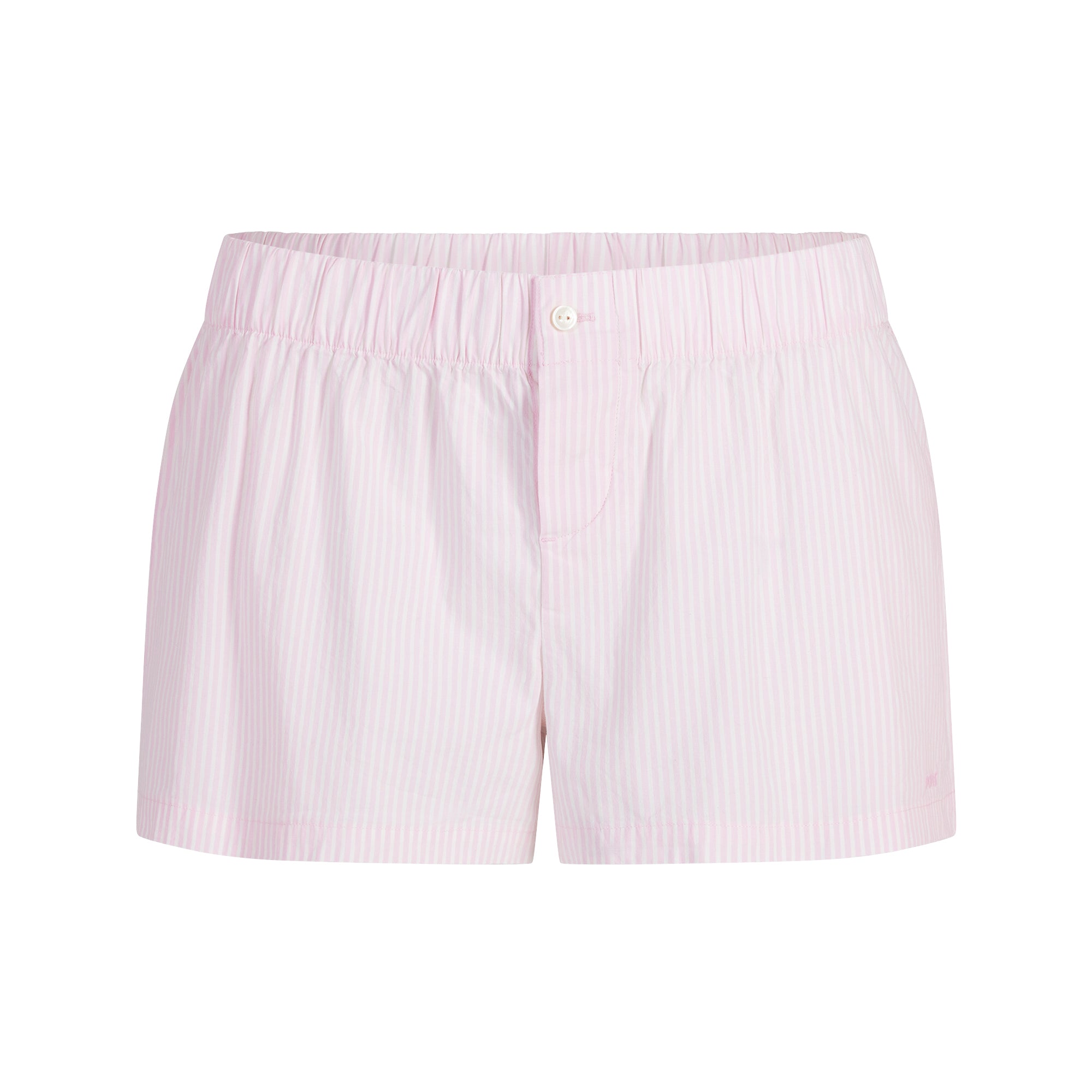COTTON POPLIN BOXER SLEEP SET | CHERRY BLOSSOM STRIPE - Image 8