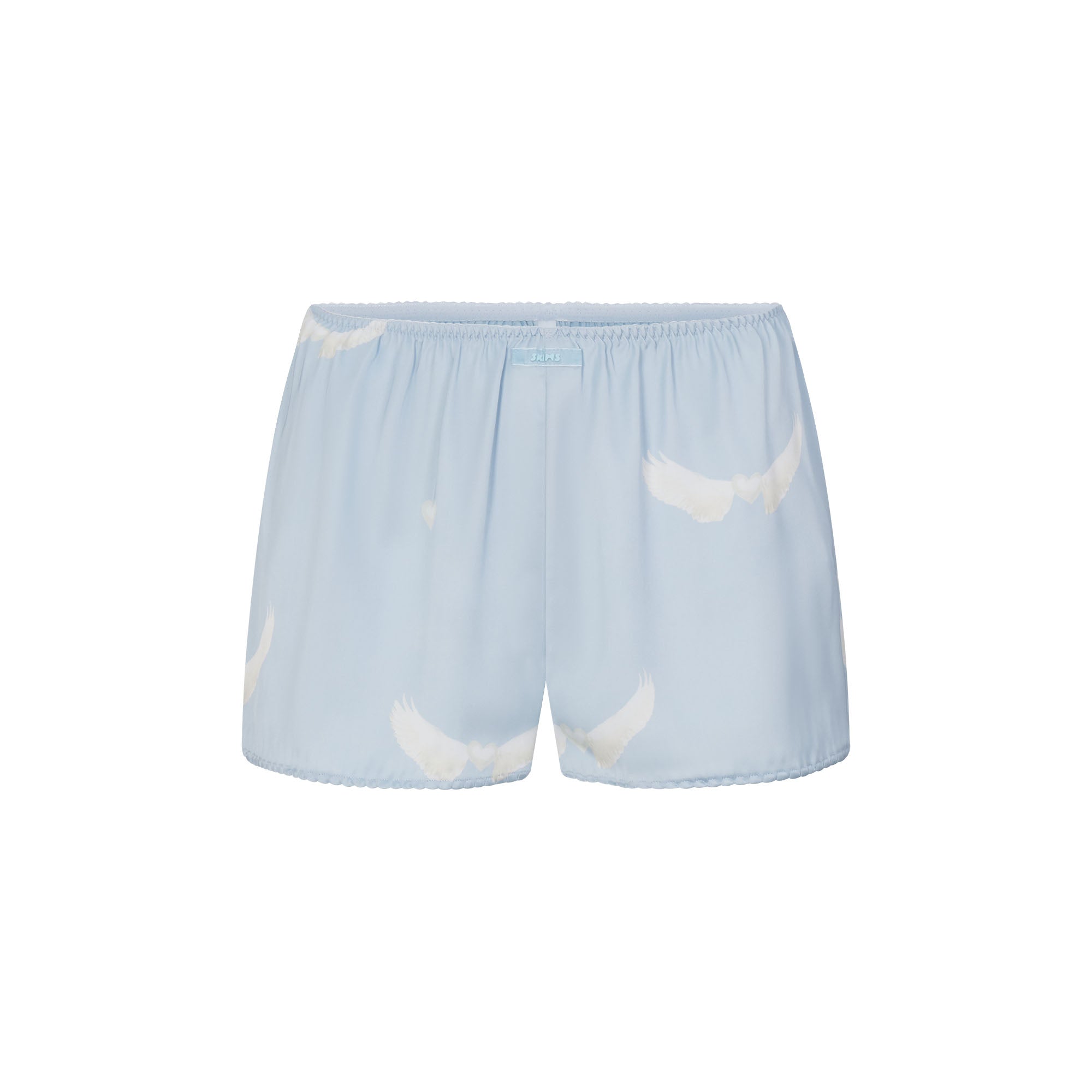 WOVEN SHINE CAMI AND SHORT SLEEP SET | AERO WING HEARTS PRINT - Image 7