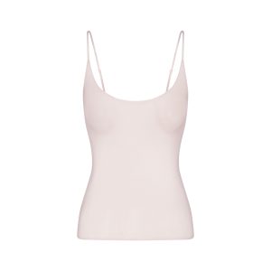 ULTRA FINE MESH CAMI | BARELY PINK