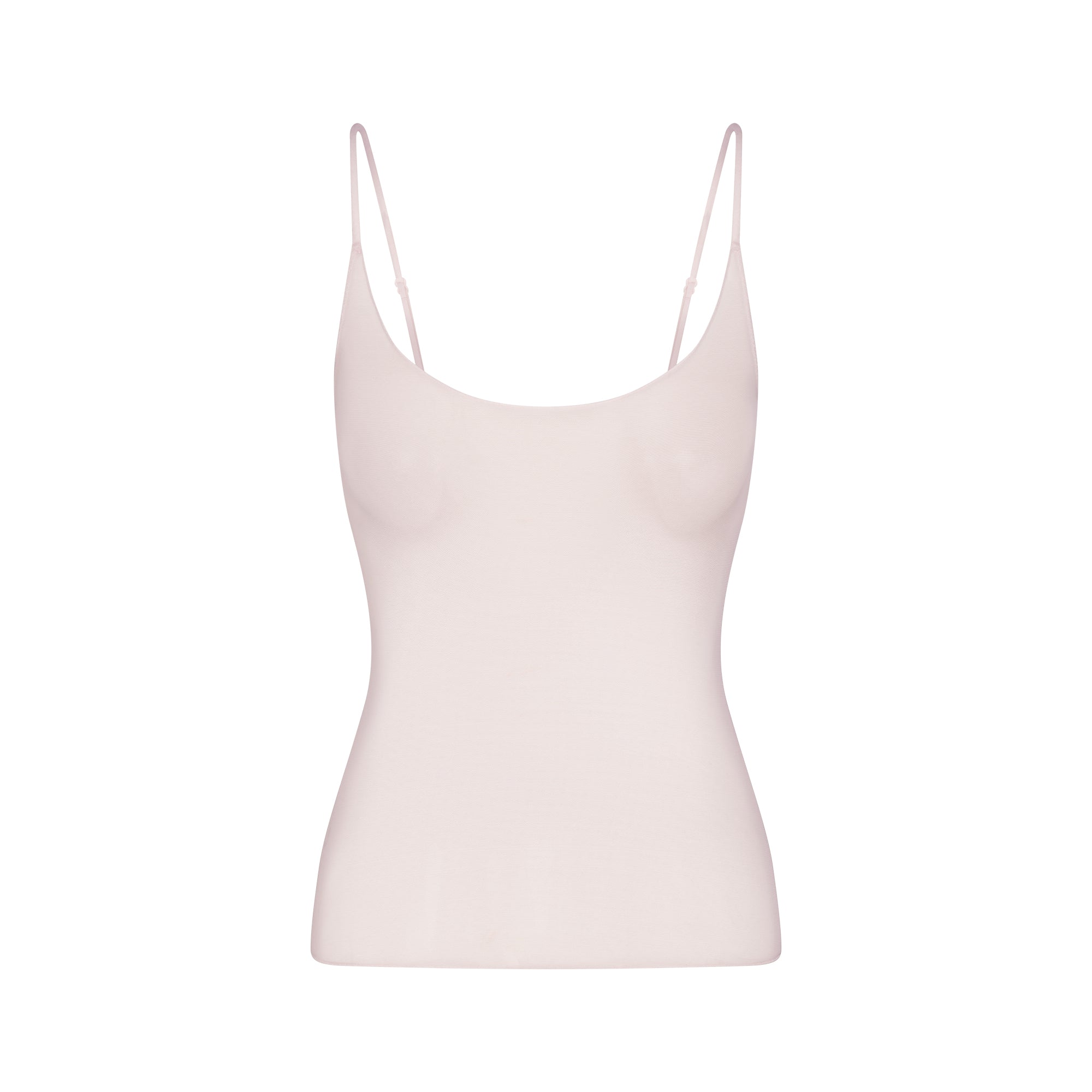 ULTRA FINE MESH CAMI | BARELY PINK