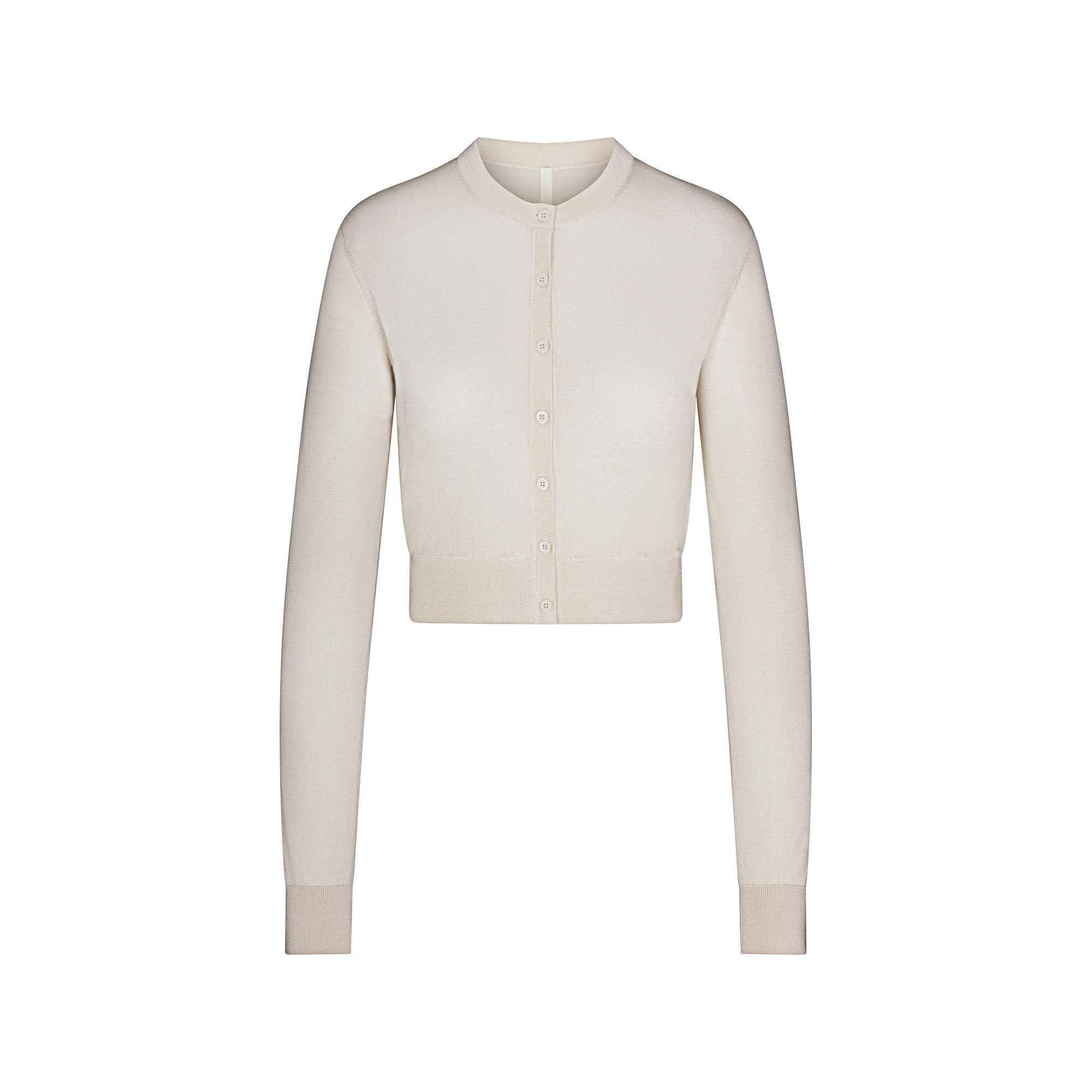 SLINKY KNIT CARDIGAN | BUFF