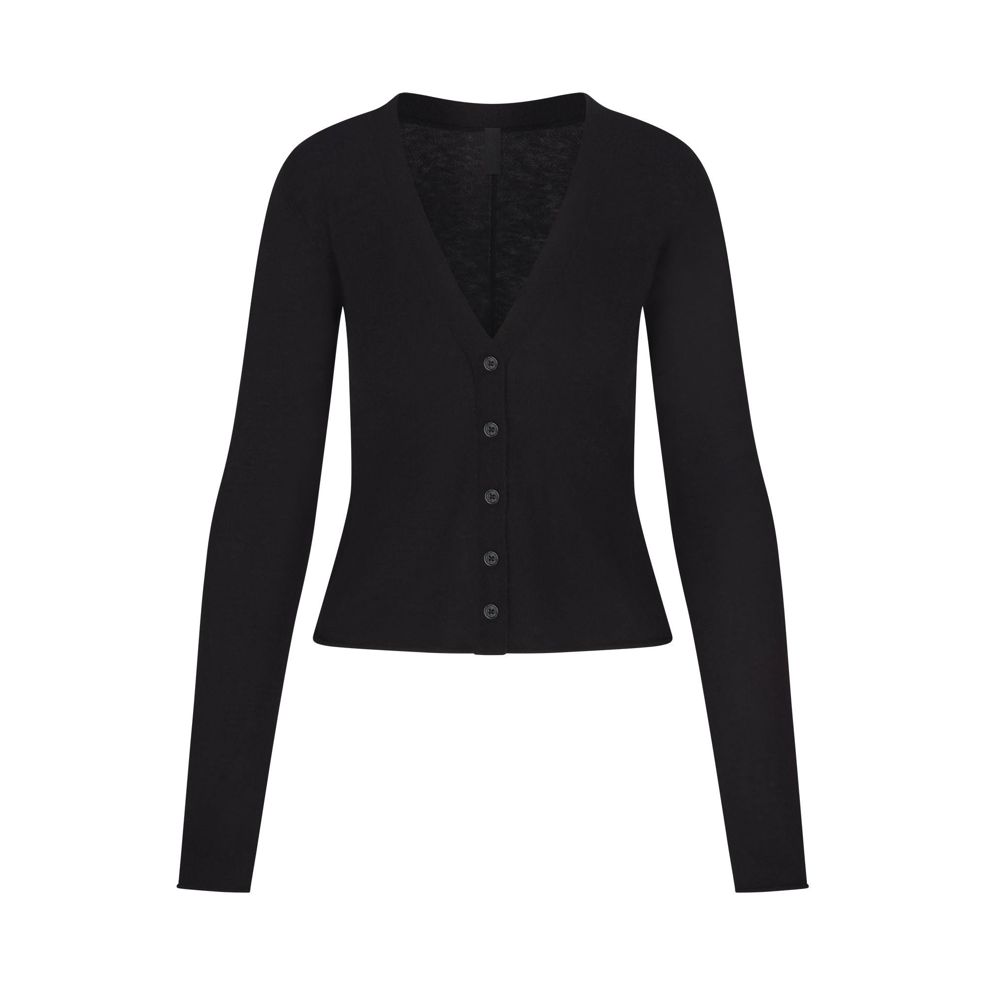 FEATHERWEIGHT CASHMERE CARDIGAN | ONYX