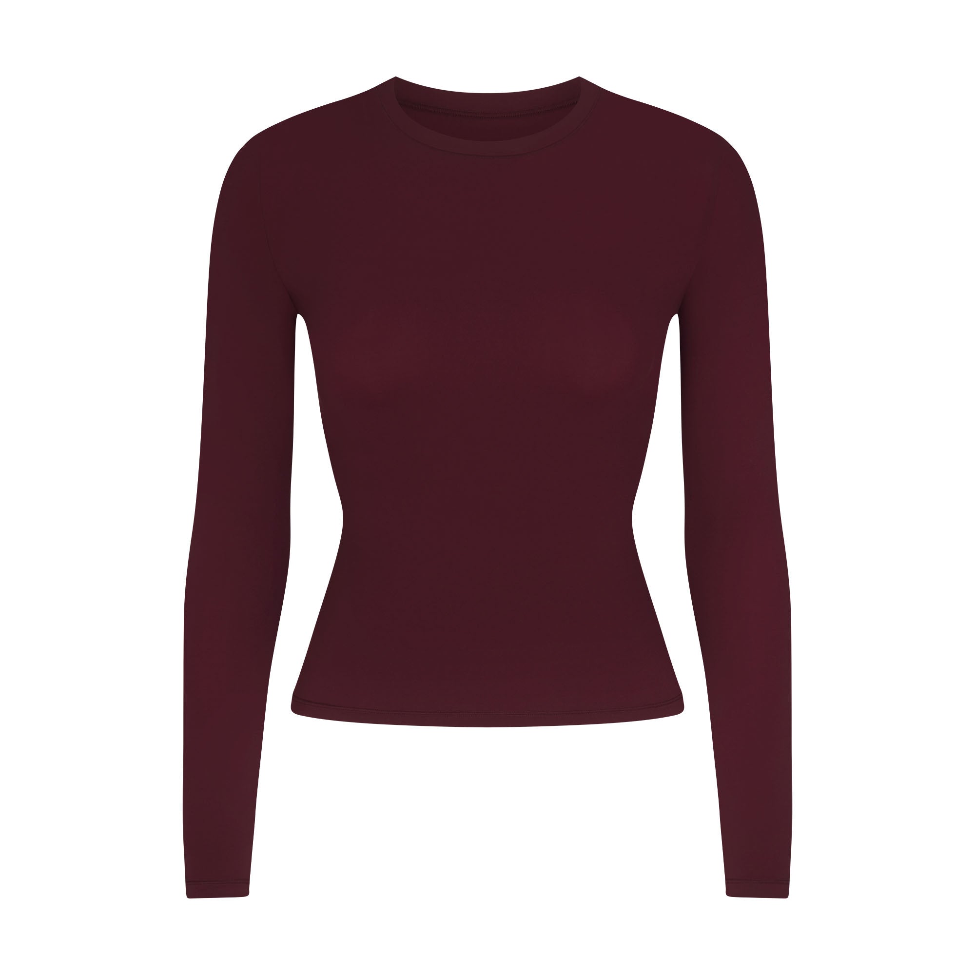 FITS EVERYBODY LONG SLEEVE T-SHIRT | CURRANT