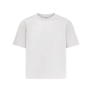 HEAVYWEIGHT COTTON MENS RELAXED CROPPED CREWNECK | CHALK