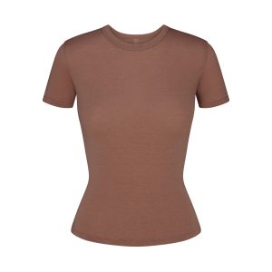 SHEER MODAL LONG T-SHIRT | SIENNA