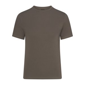 SKIMS COTTON RIB MENS T-SHIRT | JUNGLE