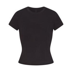 WORN IN JERSEY T-SHIRT | WASHED ONYX