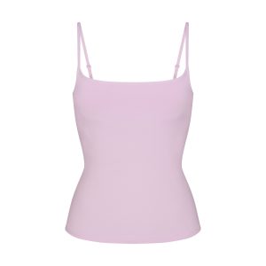 COTTON JERSEY SCOOP NECK CAMI | SUGAR PLUM