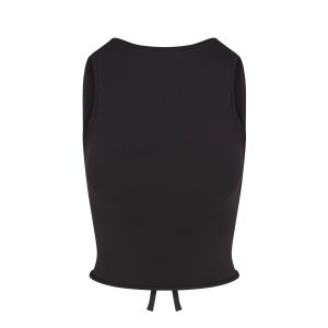 COTTON JERSEY TIE BACK TANK | SOOT