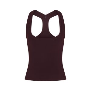 NikeSKIMS VINTAGE SEAMLESS RACERBACK TANK | CURRANT