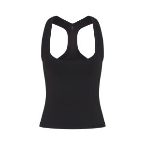 NikeSKIMS VINTAGE SEAMLESS RACERBACK TANK | OBSIDIAN