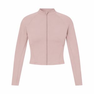 NikeSKIMS MATTE MOCK NECK FULL ZIP JACKET | HIMALAYAN