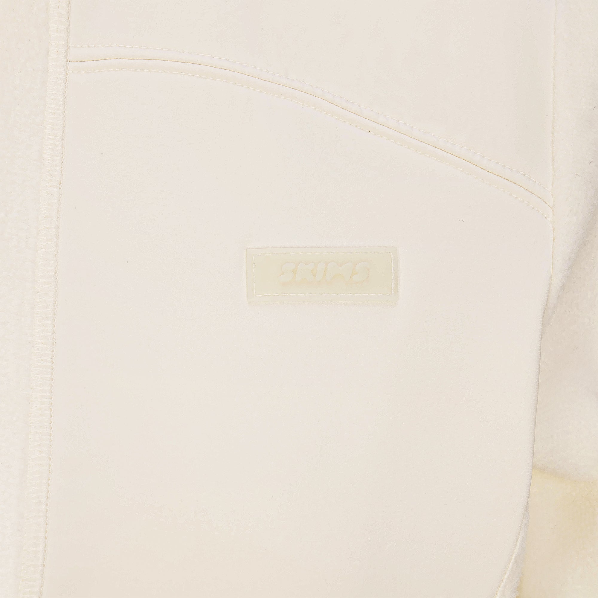 OUTDOOR FLEECE FITTED JACKET | ECRU - Image 6