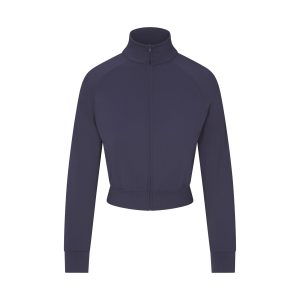 NikeSKIMS AIRY CROPPED TRACK JACKET | DEEP ROYAL