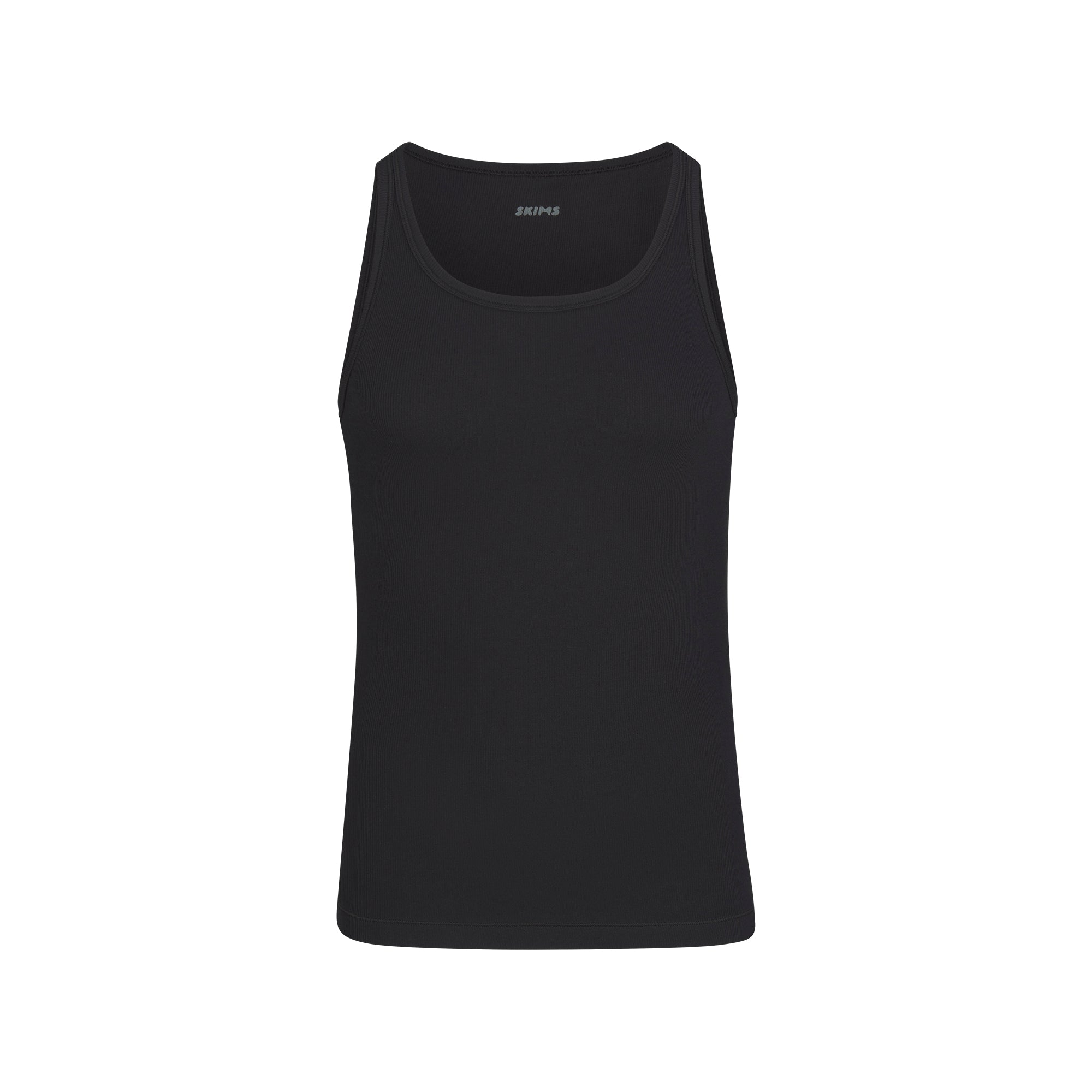 SKIMS COTTON MENS RIB TANK 3-PACK | ONYX - Image 5