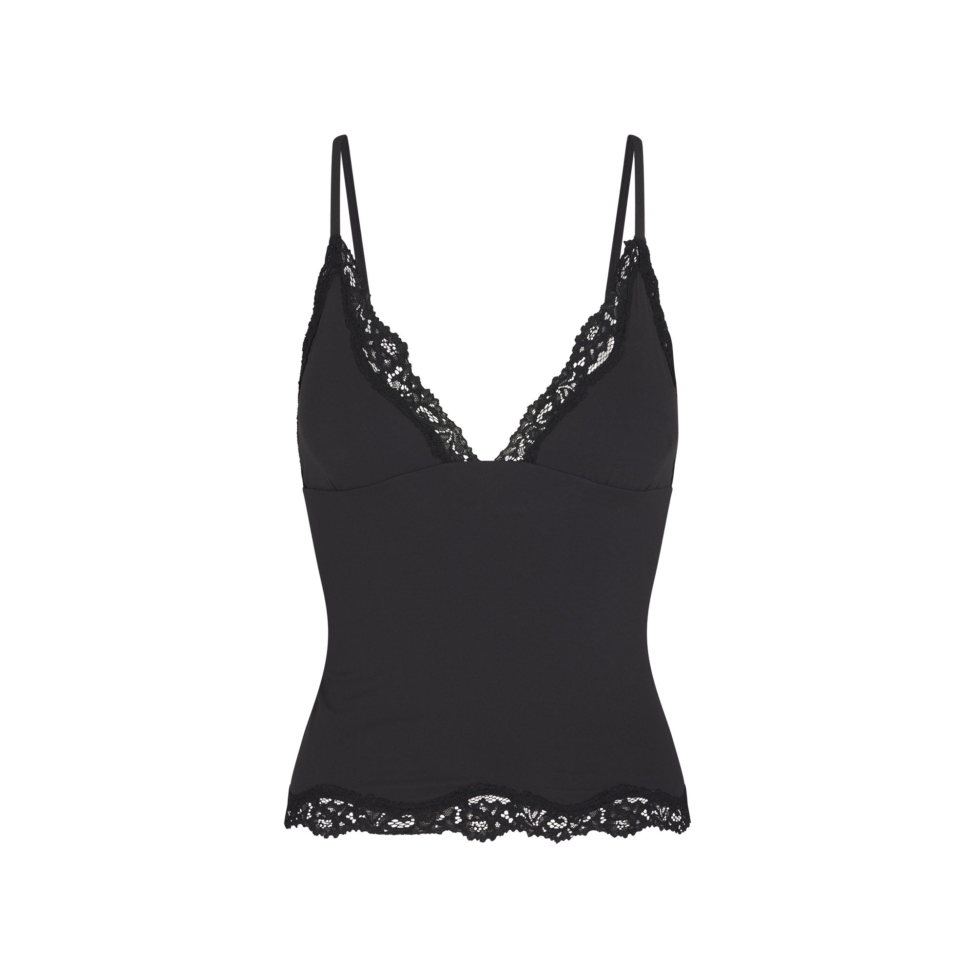 FITS EVERYBODY LACE TRIANGLE CAMI | ONYX