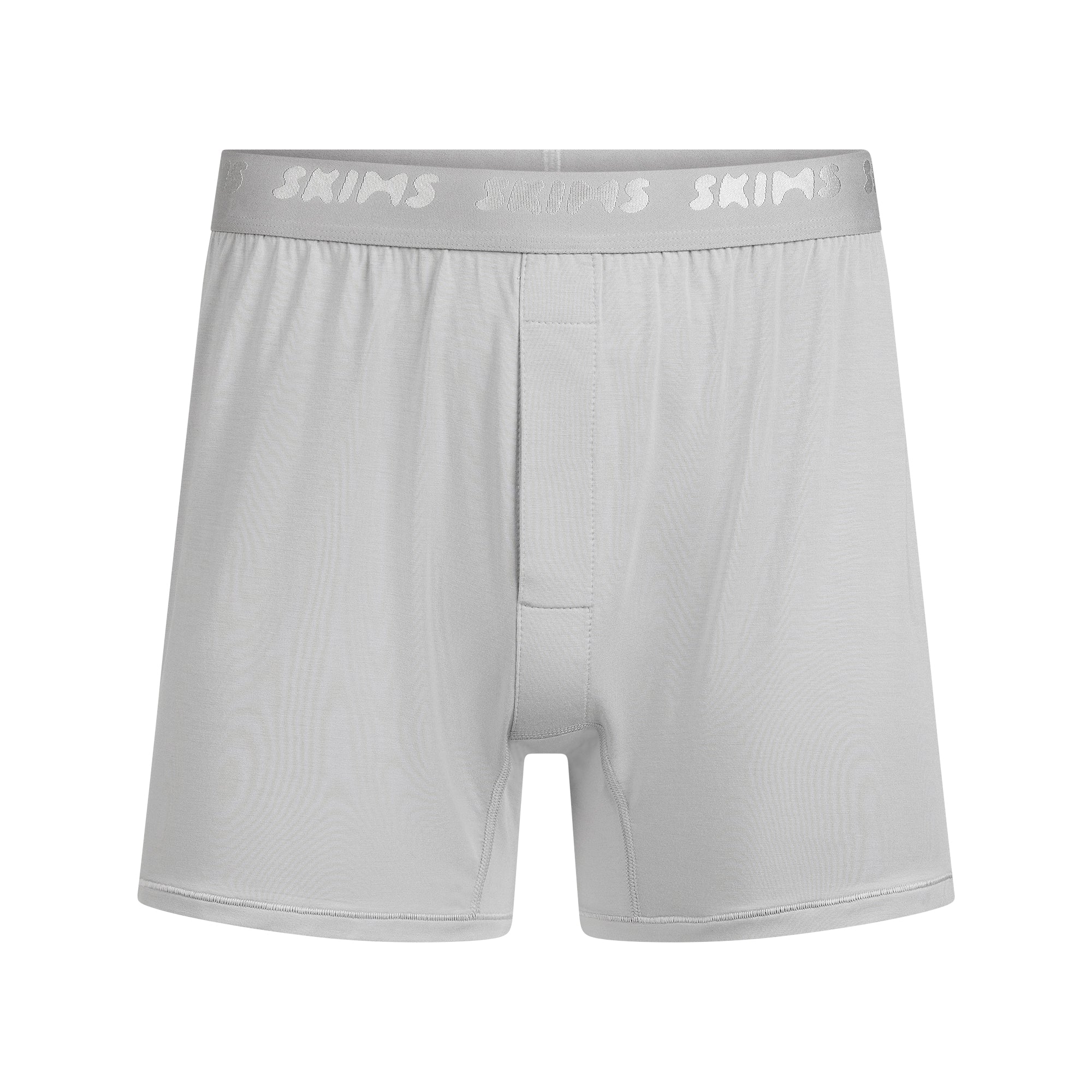 SKIMS STRETCH MENS KNIT BOXER 3-PACK | GUNMETAL MULTI - Image 11