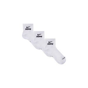 NikeSKIMS ACCESSORIES DRI-FITâ„¢ QUARTER CREW SOCK 3-PACK | SNOW