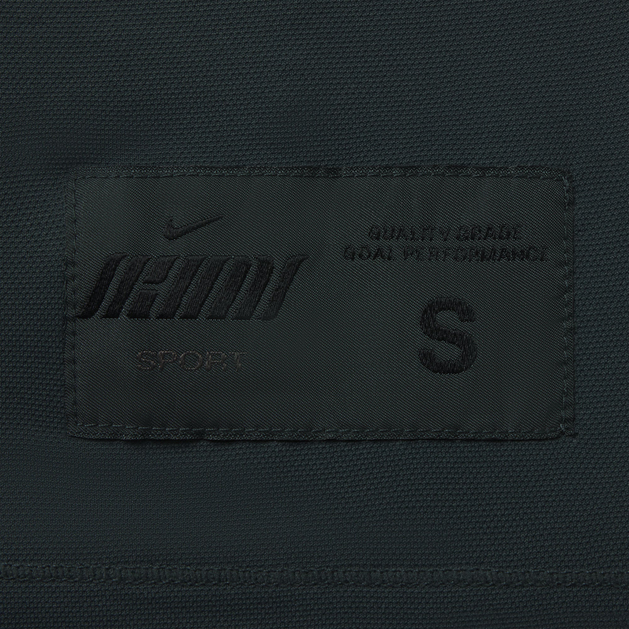 NikeSKIMS AIRY V-NECK OVERSIZED LONG SLEEVE TOP | DARK TEAL - Image 5