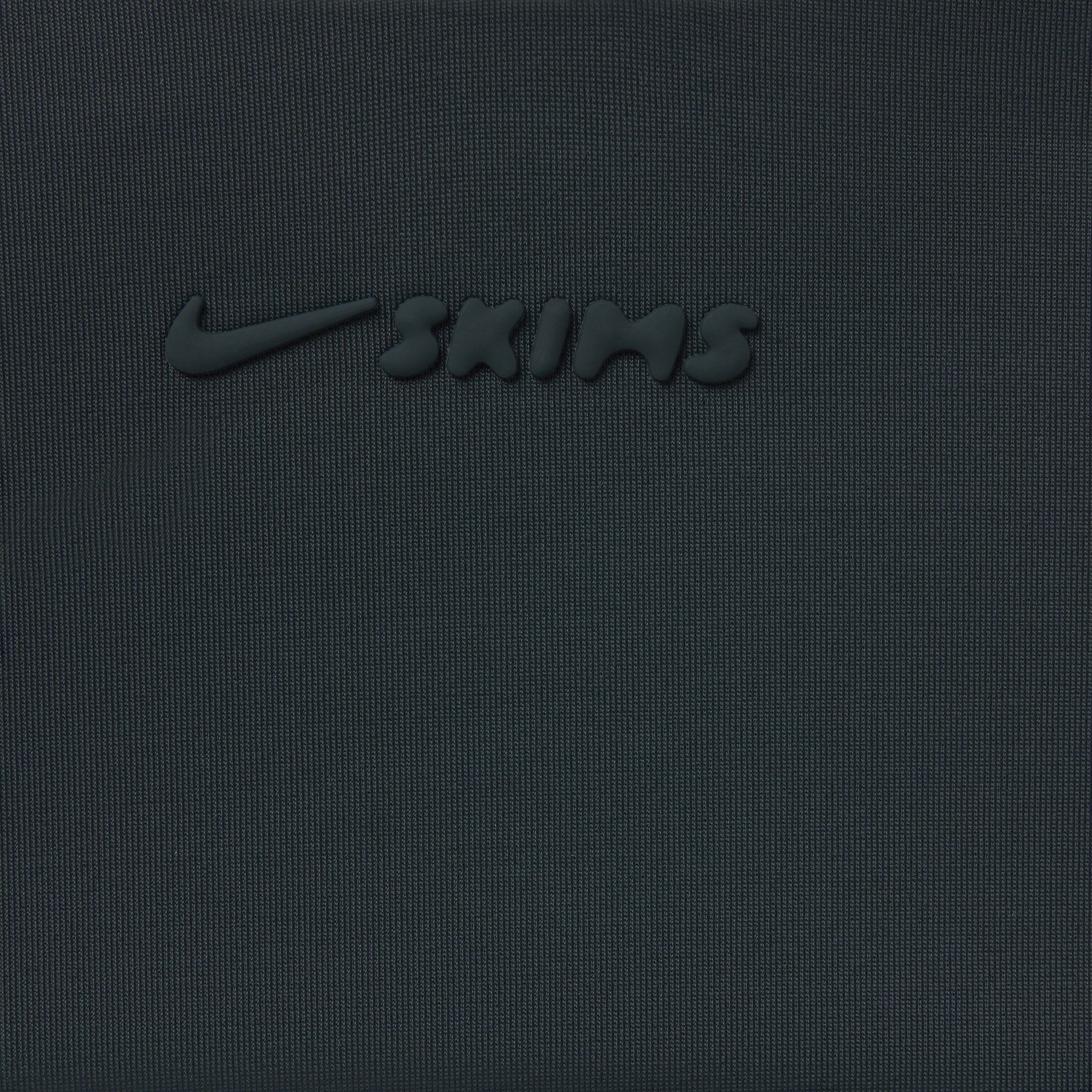 NikeSKIMS SHINE BONDED WAIST 5 BIKER SHORT | DARK TEAL - Image 6