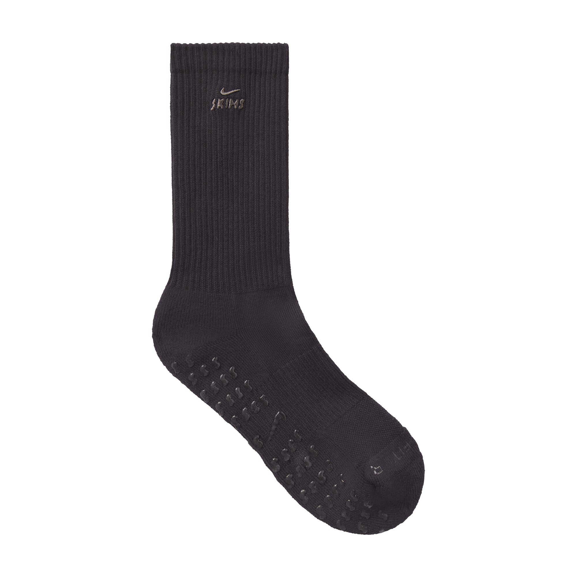 NikeSKIMS ACCESSORIES DRI-FITâ„¢ PILATES GRIP CREW SOCK | OBSIDIAN - Image 5