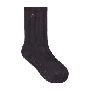 NikeSKIMS ACCESSORIES DRI-FITâ„¢ PILATES GRIP CREW SOCK | OBSIDIAN