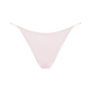 ULTRA FINE MESH STRING BIKINI | BARELY PINK