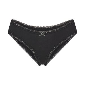 LIGHTWEIGHT COTTON LACE BRIEF | SOOT