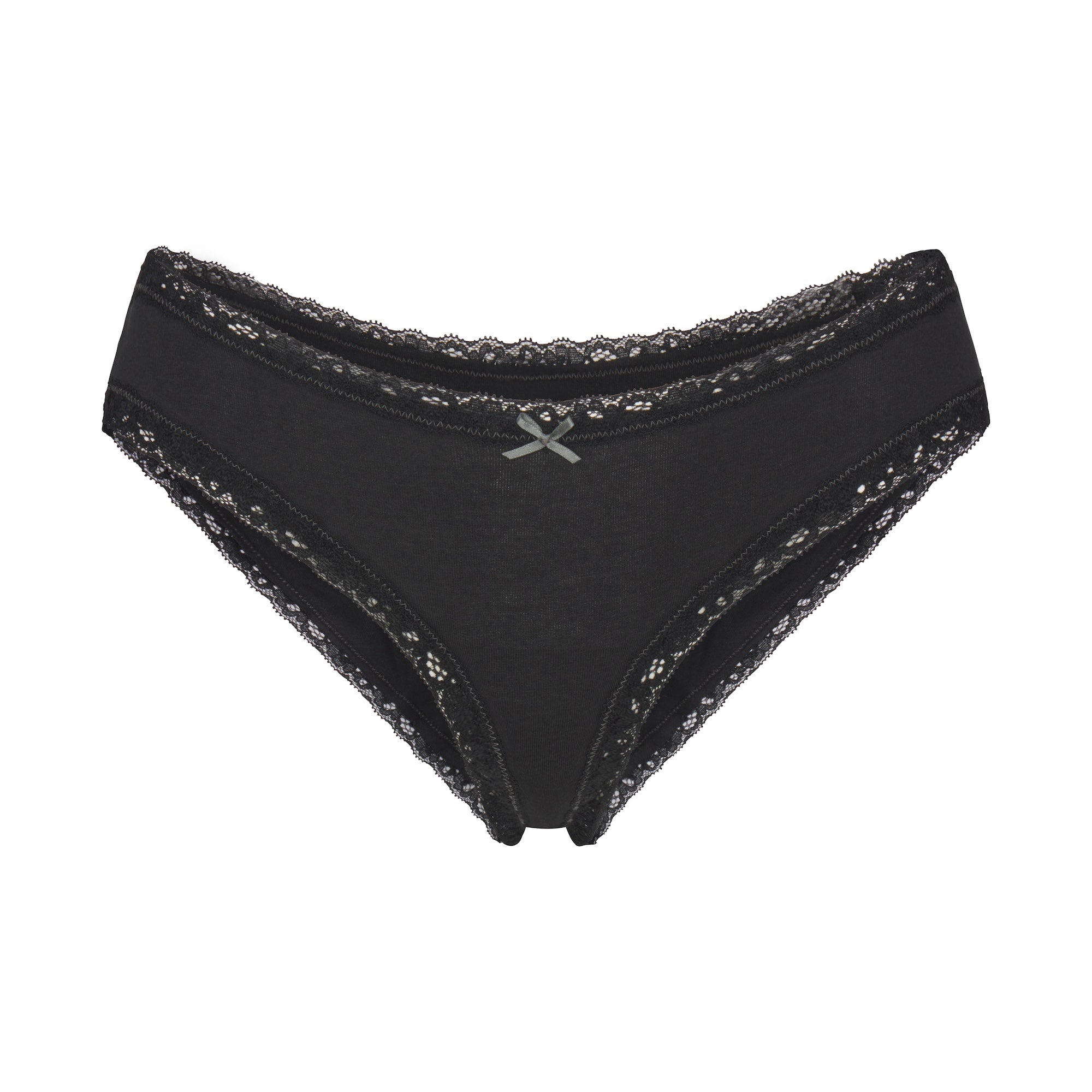 LIGHTWEIGHT COTTON LACE BRIEF | SOOT