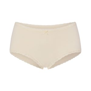LIGHTWEIGHT COTTON LACE BOY SHORT | BUTTER TONAL