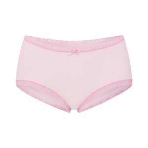 LIGHTWEIGHT COTTON LACE BOY SHORT | CHERRY BLOSSOM