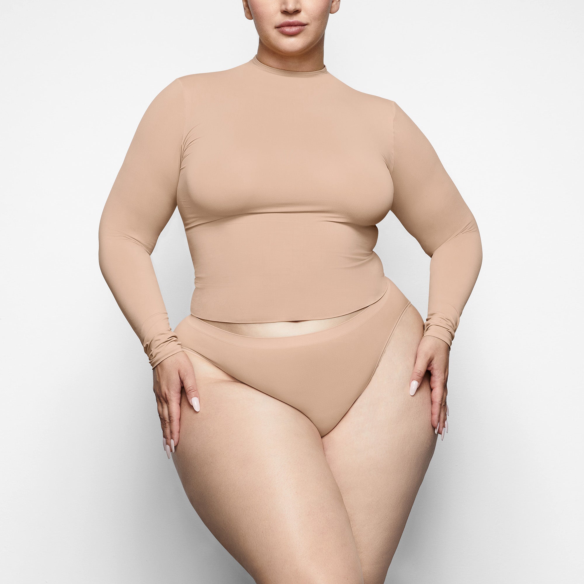 SOFT SMOOTHING SEAMLESS BRIEF | CLAY - Image 2