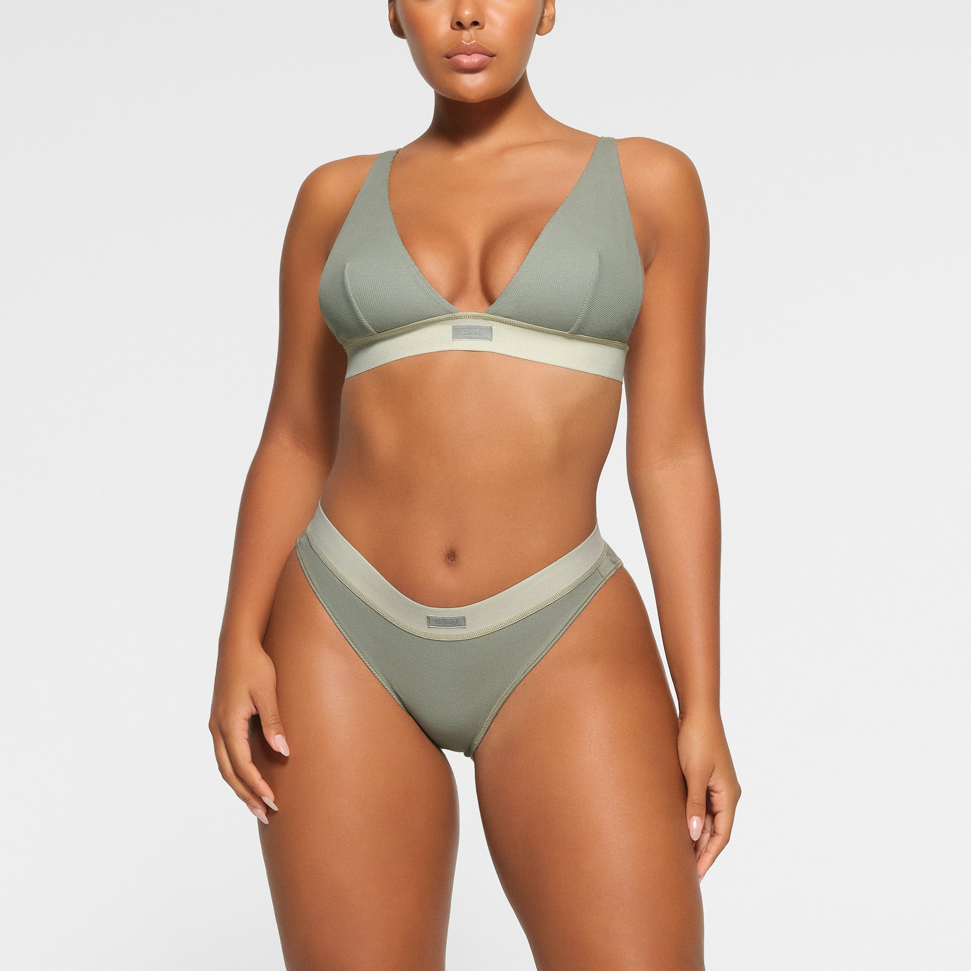 COTTON RIB BRIEF | MINERAL - Image 2
