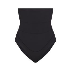 FITS EVERYBODY MATERNITY BANDED HIGH-WAISTED BRIEF | ONYX