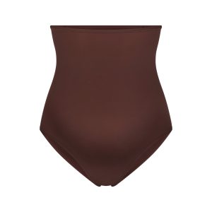 FITS EVERYBODY MATERNITY HIGH-WAISTED BRIEF | COCOA
