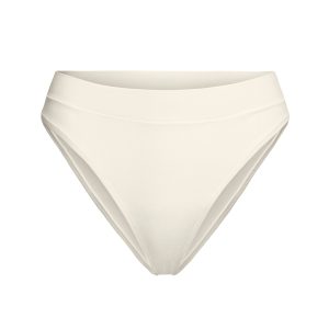 COTTON JERSEY CHEEKY TANGA | BONE