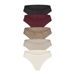 FITS EVERYBODY CHEEKY BRIEF 5-PACK | DESERT LEOPARD MULTI