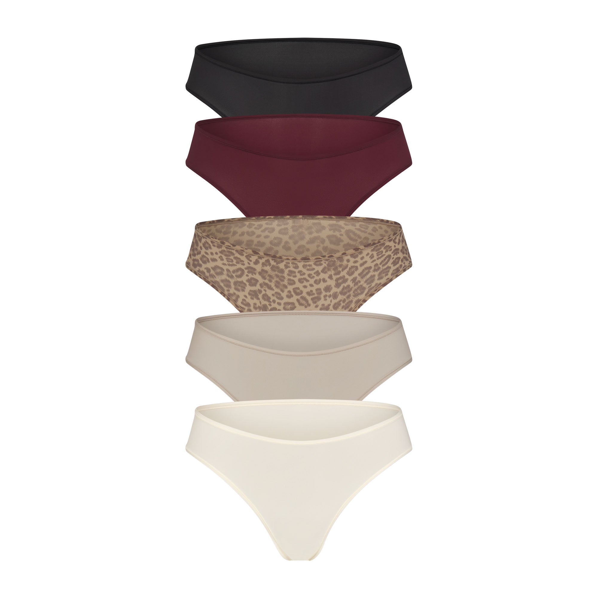FITS EVERYBODY CHEEKY BRIEF 5-PACK | DESERT LEOPARD MULTI
