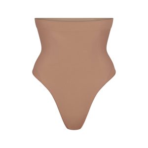 SEAMLESS SCULPT HIGH-WAISTED THONG | SIENNA