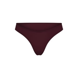 FITS EVERYBODY DIPPED FRONT THONG | CURRANT