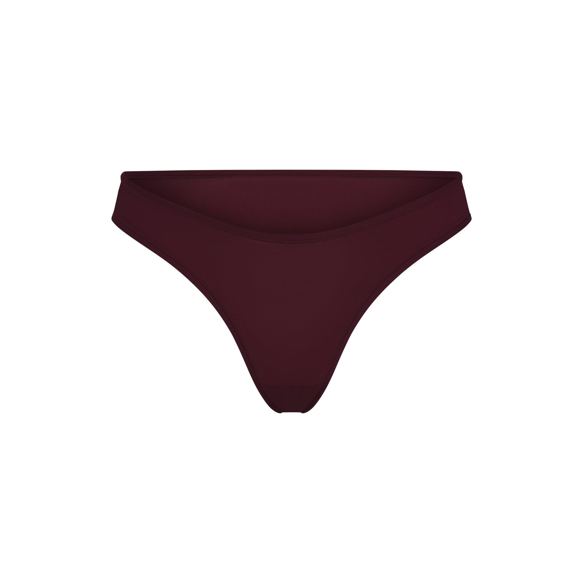FITS EVERYBODY DIPPED FRONT THONG | CURRANT