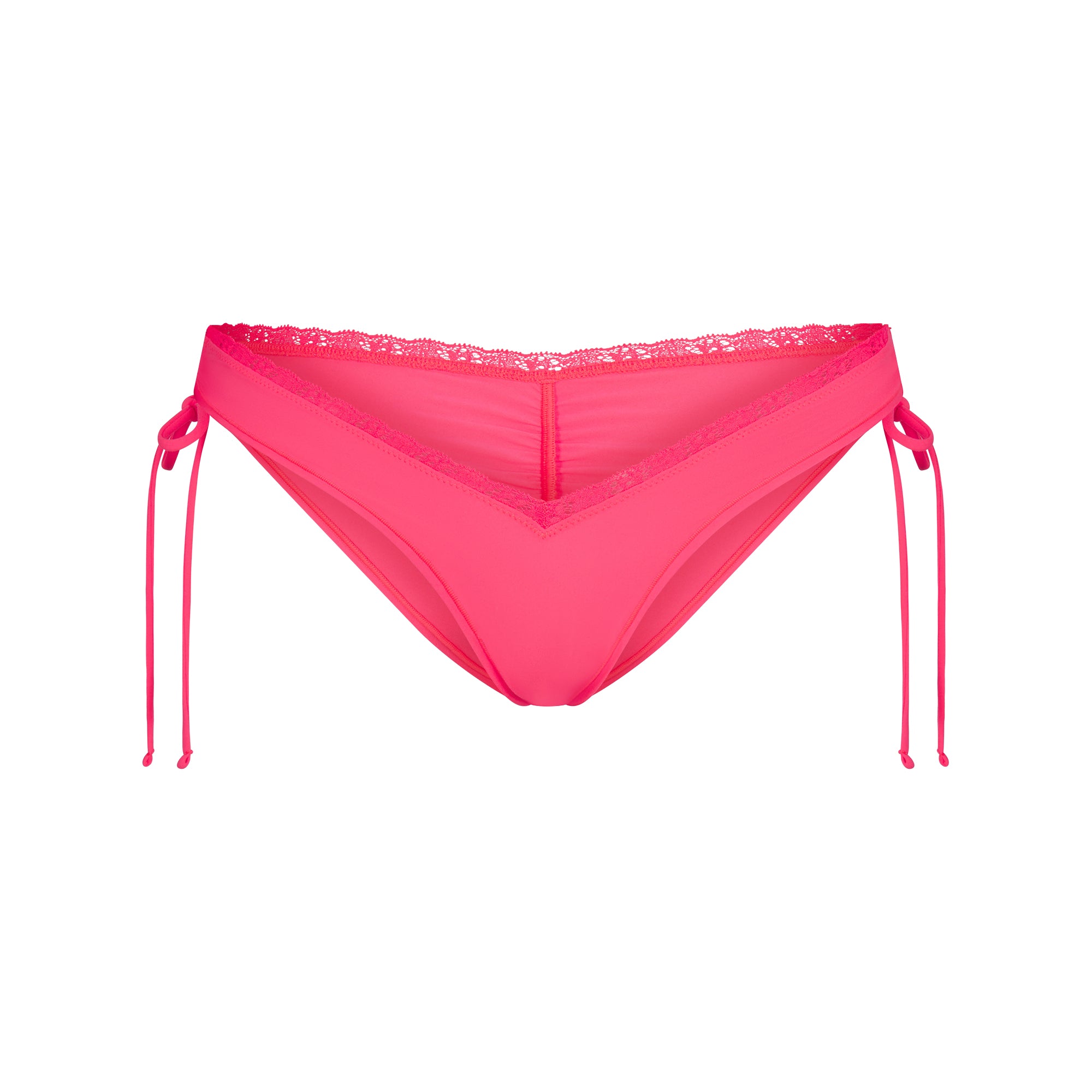 FITS EVERYBODY LACE MICRO TANGA | ULTRA PINK