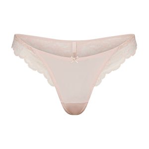 SKIMS LACE THONG | PRIMROSE